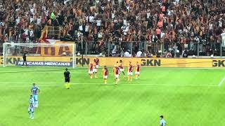 GALATASARAY 20 Trabzonspor Mauro Icardi 2 Gol Tribün Çekim 19082023 gsvts [upl. by Acsisnarf]