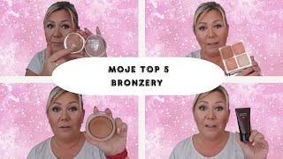 ❤️MOJE TOP 5 ULUBIONE BRONZERY [upl. by Zeta624]