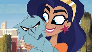 Jessica with Dexter the Rage Cat  DC Superhero Girls  Cartoon Network Asia [upl. by Rainwater]