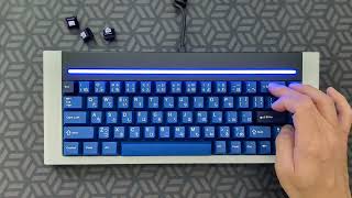 Durock Lilacs  GMK Striker R2  Grid 650  Sound Test [upl. by Naryk]