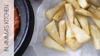 How to fry yam [upl. by Dnomyaw124]