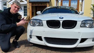 Replacing The Headlights and Bracket Arms On My BMW 1 Series [upl. by Neddie]