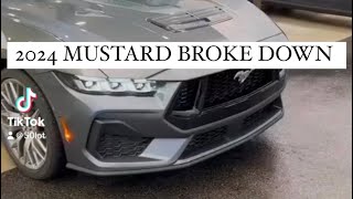 2024 FORD MUSTANG BROKE DOWN ALREADY  Owner experience owning it for few days [upl. by Kent]