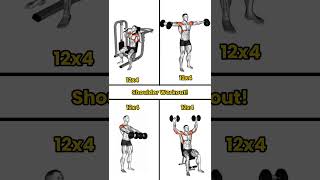 BEST Shoulder Workout ever gym shoulderworkout [upl. by Lightman]