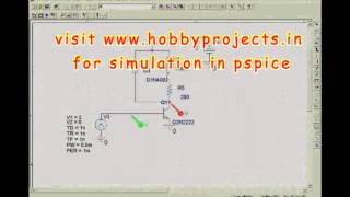 flyback Freewheeling diode simulation in pspice [upl. by Prisca80]