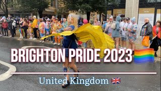 Brighton Pride 2023 🏳️‍🌈United Kingdom 🇬🇧 [upl. by Guglielmo]