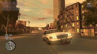 Driving while looking backwards GTA 4 challange [upl. by Noerb]