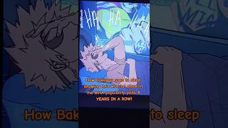 How Bakugou goes to sleep knowing hes a winner 🏆  myheroacademia mha bnha bakugou anime [upl. by Eenhat]