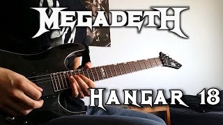 Megadeth  Hangar 18 Guitar Cover w All 11 Solos The way Marty and Dave play them [upl. by Eey]