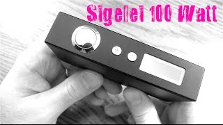 Sigelei 100 Watt Sneak Peek [upl. by Ailecec]