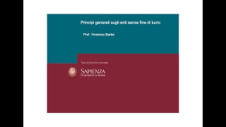 Lezioni di diritto privato C 04 Principi generali su associazioni fondazioni e comitati [upl. by Service]