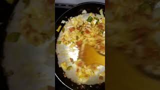 cooking cabbage 😋😍rice mixed with potatoes easy recipe subscribers [upl. by Gromme507]