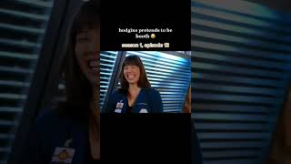 Pretending to be Booth 😂 bones booth tvshow funny [upl. by Wulf]