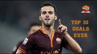 Miralem Pjanic  Top 10 Goals ever HD [upl. by Bucher]