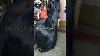 silky shine soft voluminous open long hair with work time bonghairstyles8920 [upl. by Ferd]