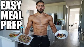 Meal Prepping My Full Day in 5 Minutes  2500 Calories [upl. by Nahsrad]