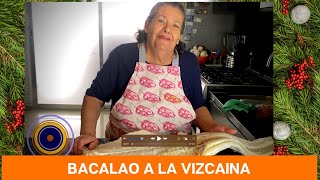 Bacalao a la Vizcaína  La Cocina Mexicana de Mamá Lupe [upl. by Lathe]