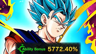 THEY BUFFED ULTRA VEGITO BLUE hes broken [upl. by Tanitansy]