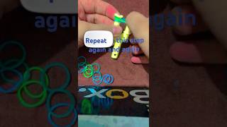 Loop band tutorial loopbandbracelet roblox shortsfeed kurumi plzsubscribemychannel [upl. by Sukey]