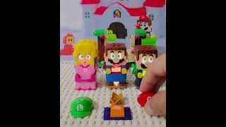 Lego Mario and Peach returned their costume and see what’s happen 226 shorts funny toys fyp [upl. by Hafital270]