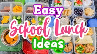 Easy Kids Lunch Ideas for SchoolFAST Lunchbox Recipes [upl. by Eerdna707]