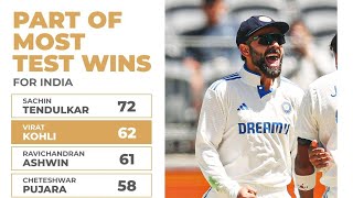 Virat Kohli is now only trailing behind the legend Sachin Tendulkar in the race for most [upl. by Ajnotal]