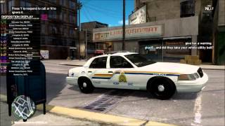 GTA IV RCMP Clan General Duty Section  Patrol 2 Part 2 ACTION PACKED [upl. by Dayir]