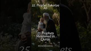 Prophet Zakariya AS  22 of 25 Prophets Mentioned in Quran historyofprophets zakariya shorts [upl. by Ash]