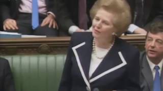 Margaret Thatchers last Prime Ministers Questions 27 November 1990 [upl. by Coltun]