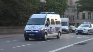 VSAV SDIS 57 CIS Metz  2x Police Nationale [upl. by Inait804]