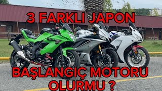 3 FARKLI JAPON  KAWASAKİ NİNJA 250 SL  YAMAHA R25  HONDA CBR250 [upl. by Siol]