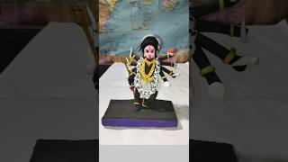 Mahakali ji 🌹🙏❤️ idol making shorts like trending video virulshorts diy diycrafts geeta [upl. by Yrogiarc]