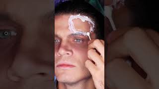 Scary FBI ZOMBIE Halloween makeup tutorial shorts halloween ideas makeup tutorial tiktok [upl. by Griswold]