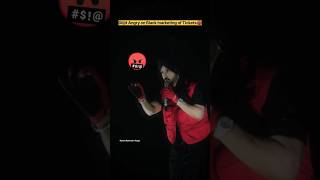 Diljit Dosanjh Angry On Black Selling of Tickets 😠 Diljit Dosanjh Indore concert Live diljitdosanjh [upl. by Burrill]