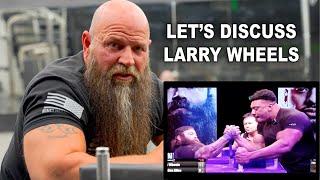 LARRY WHEELS ARMWRESTLING CHAMPION IN HIS FUTURE [upl. by Eseilanna97]