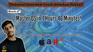 OS Crash Course Master important Concepts in 1 Hours 46 Minutes [upl. by Ecerahs262]