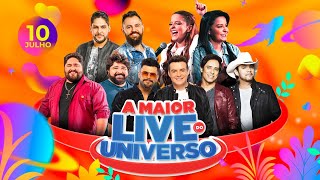 A Maior Live do Universo  Universo Alegria Oficial [upl. by Lrig130]