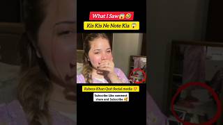 Rabeca Khan Unseen video 😫rabeecakhan unseenphotos hussaintareen rabeca vlog shorts [upl. by Alahcim]