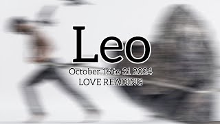 Leo ♌ October 16 to 31 2024 Tagalog Tarot Card ReadingHoroscope [upl. by Annaet]