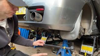 MG TF rear suspension long Trailing Arm replacement [upl. by Keegan419]