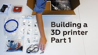 Building the Velleman K8200 3D printer  Part 1 Unboxing [upl. by Yortal333]