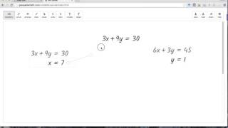 Solving Linear Equations in Graspable Math [upl. by Nnaynaffit]