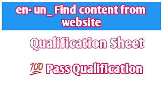 en un find content from website uhrs qualifications  uhrs jobs  Clickworker uhrs [upl. by Anihsak311]