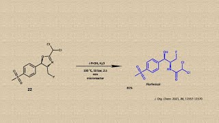 Tianfenicol Florfenicol antibacterianos síntesis [upl. by Yenterb137]