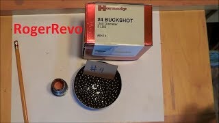 Reloading 4 buckshot in 12 gauge shotshells [upl. by Agnizn]