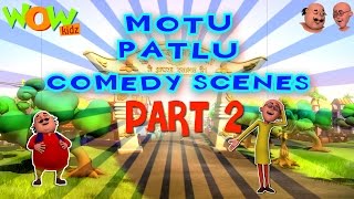 Motu Patlu Comedy Scenes Compilation Part 2  30 Minutes of Fun As seen on Nickelodeon [upl. by Marienthal]