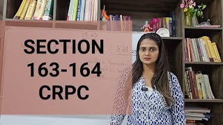 Section 163  164 CrPC in Hindi [upl. by Anuayek]