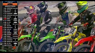 AMA Supercross 2023  Detroit  250  450 Main Event [upl. by Agace339]