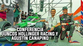 Conferencia de prensa Juncos Hollinger Racing y Agustín Canapino 12012023 [upl. by Kenelm]