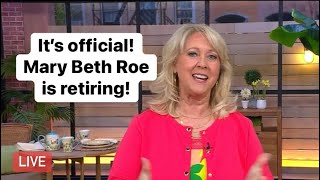 Mary Beth Roe QVC host announces retirement live on QVC Will Jane Tracy be next Or Rick [upl. by Brand]